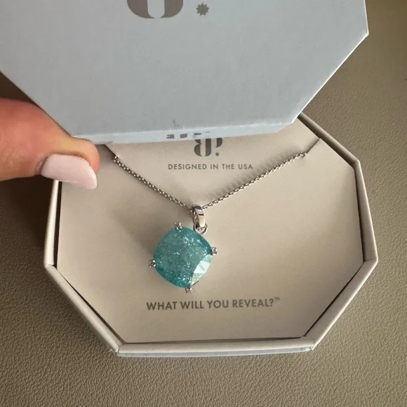 Silver Lining of You Necklace 💎❄️ - Picture 4 of 4